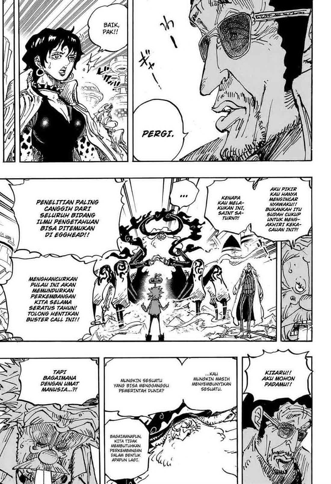 Baca manga komik One Piece Berwarna Bahasa Indonesia HD Chapter 1105